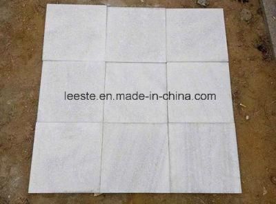 Popular Chinese White Quartzite Tile for Flooring &amp; Wall Cladding