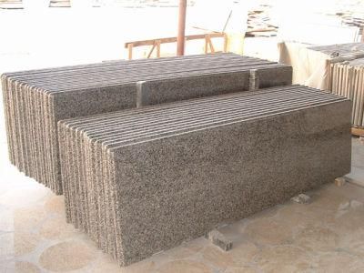Brown Yellow White Granite Countertops for Kitchen / Hotel Project