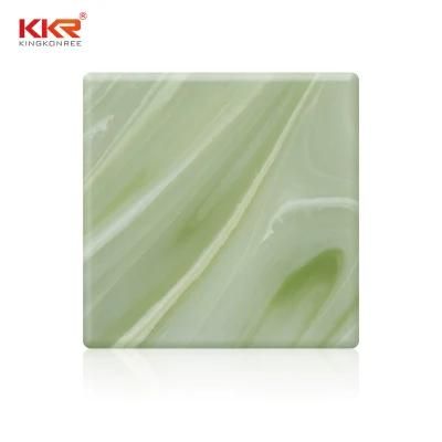Cut to Size Decoration Stone Translucent Solid Surface Panels Stone