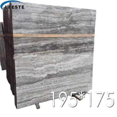 Silver Travertine Slab Grey Travertine Slab
