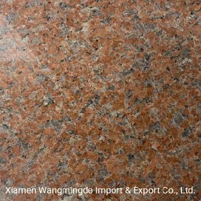 China Shidao Red Old 8# Granite Slab for Home Kitchen Decoration