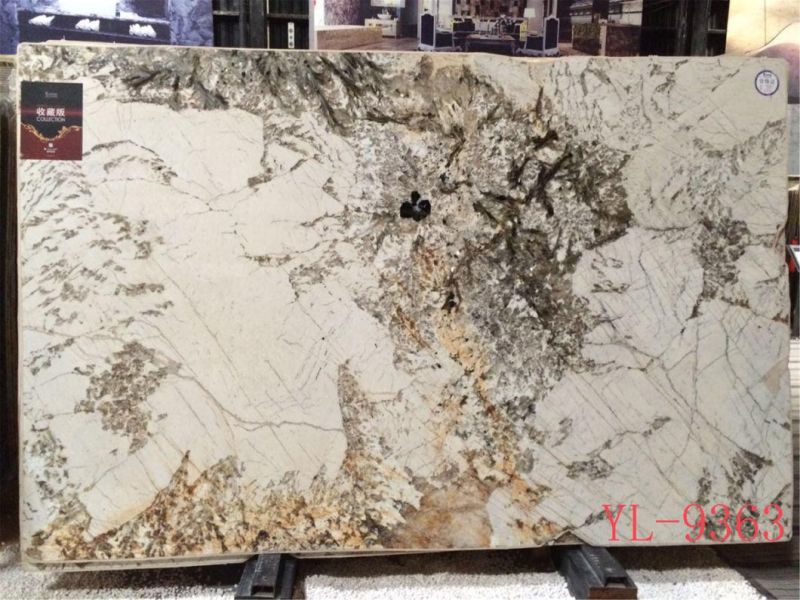 Shangri-La Green Marble Slabs for Flooring Tile, Countertop