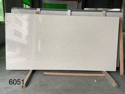Slable White Cararra Quartz Stone Slab for Contertop /Bathroom Top