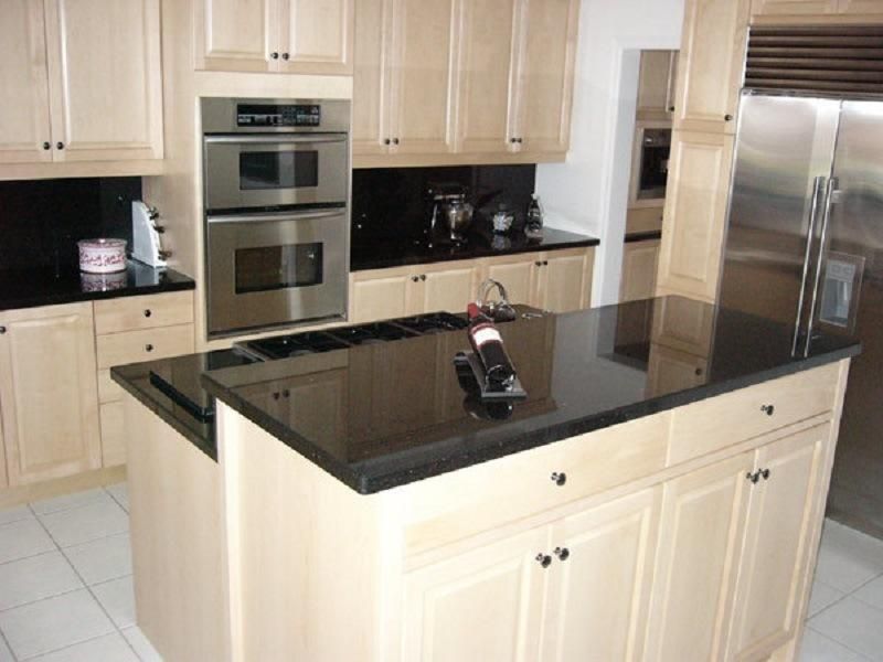 Black Granite for Kitchen Countertops/Slab/Tile