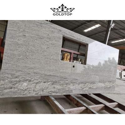 Polished, Honed Surface India Quarry River Valley White Granite, White River Granite, New River White Granite Slab/Tile/Countertop