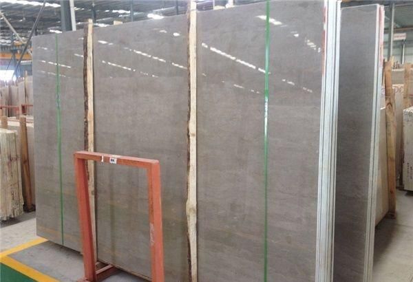 Popular Natural Grey Marble/Caesar Grey Marble Slab and Tile for Hotel Wall Floor Decorate