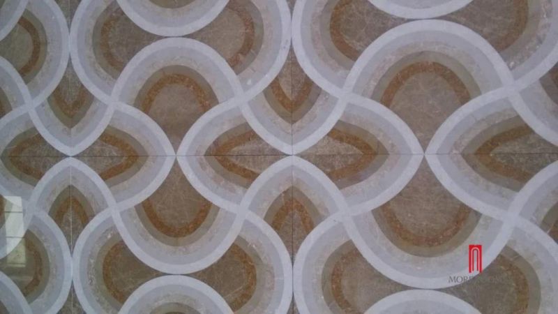 3D Effect Marble Carving Tile Marble Carpet Good Quality Stone