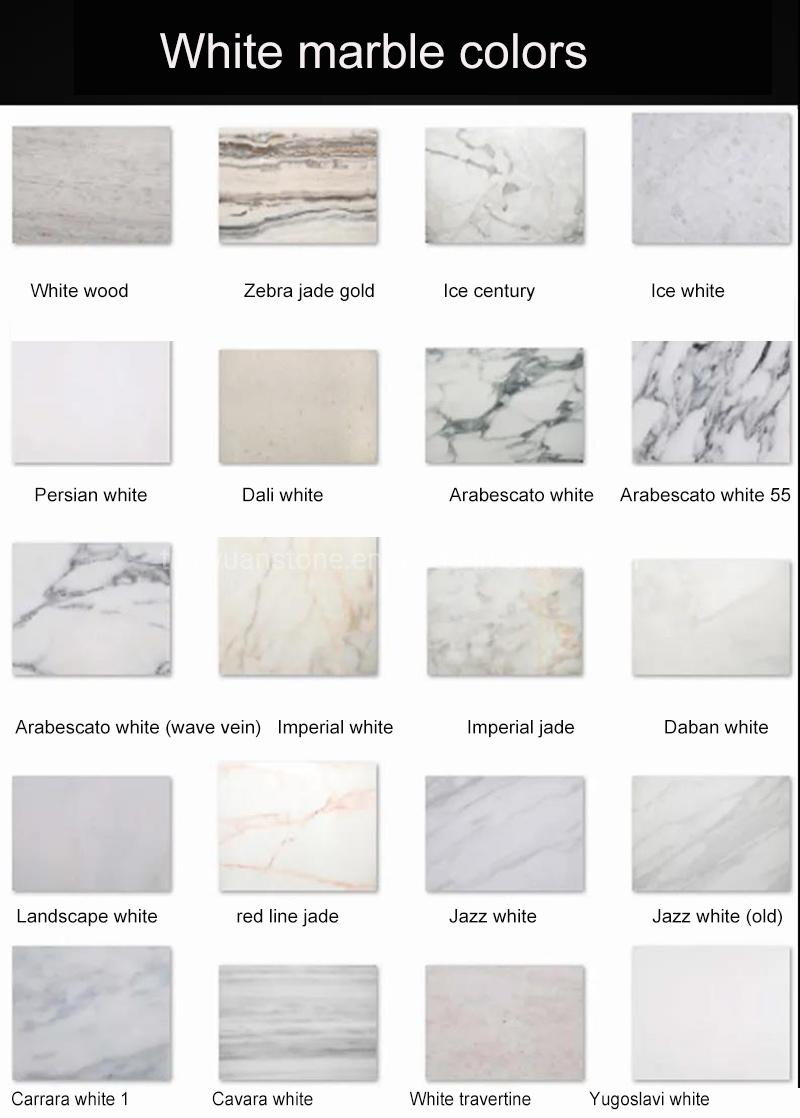 Mugla Earl White Marble with Yellow Cross Veins