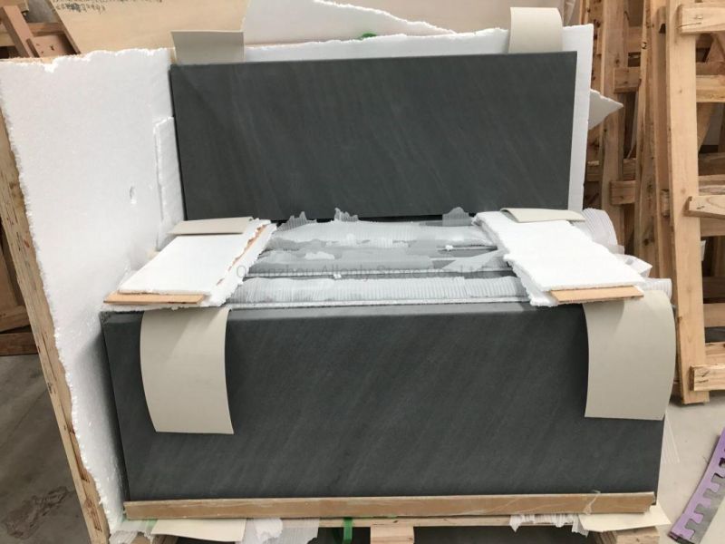 Natural Black Sandstone for Exterior Wall Cladding Stone Decoration