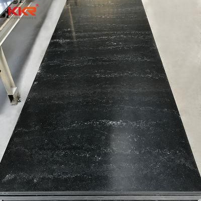 Kkr Marble Pattern Marble Slab China Hanex Solid Surface Price for Shower Wall