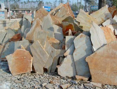 Wholesale Stone Rusty Irregular Slate for Paving