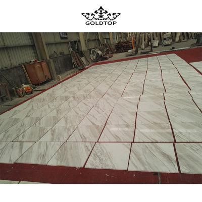 Blue/White/Black/Yellow/Volakas White Marble Slab Tiles Fooring