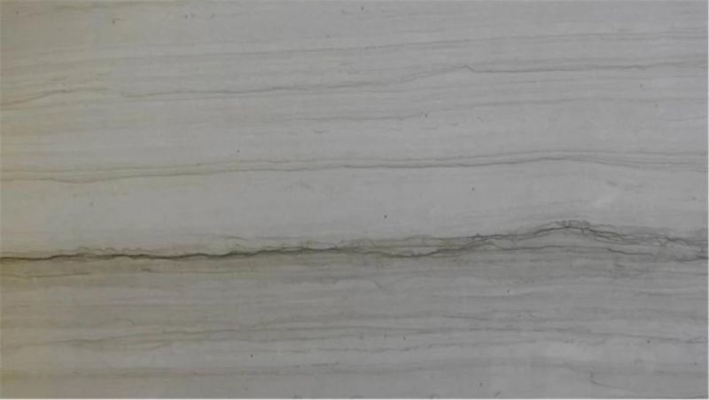 White Bamboo Polished Marble Slabs for Interior Flooring Wall Decoration