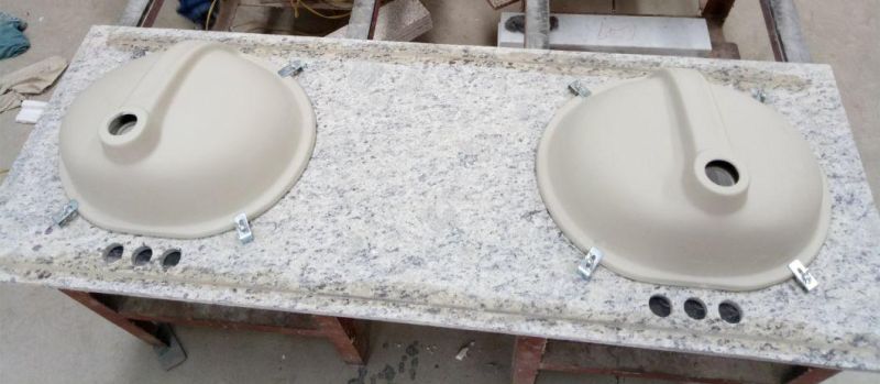 Customize Prefab Laminated Nature Granite Stone Marble Kitchen Countertop Slab