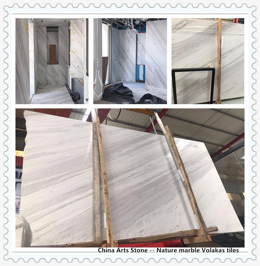 New Lincoln White Marble Slab for Wall and Floor Tile