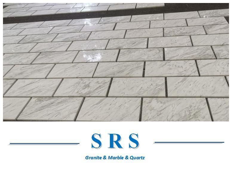 Greece Volakas White Marble for Floor Tiles/Slabs/Kitchen Countertops Marble Flooring Slab