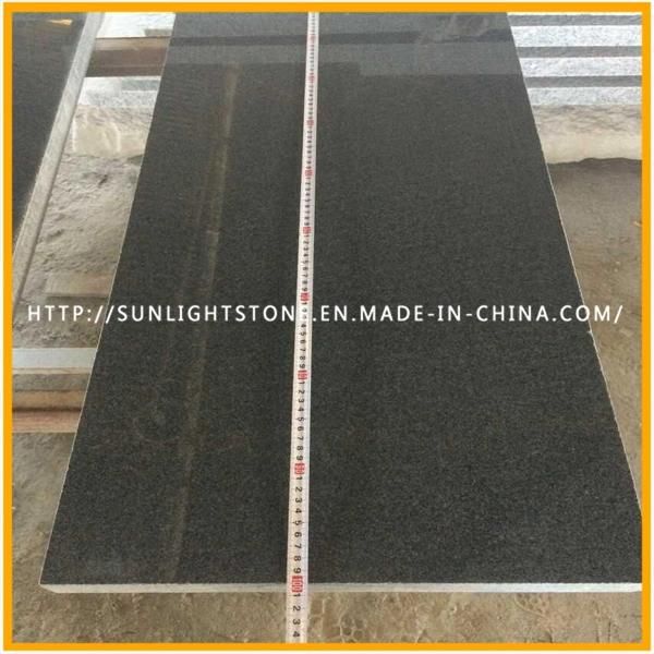 Flamed G654 Padang Dark Grey Granite Tiles for Floor/Stair