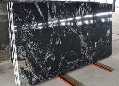 Hot Cheap Fantacy Black Granite Tiles Price Philippines