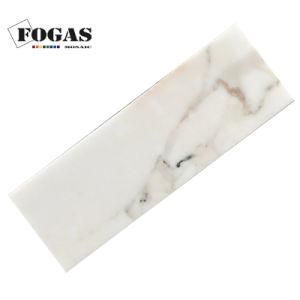 100X305mm Marble Tile Calacatta Gold Stone Subway for Backsplash