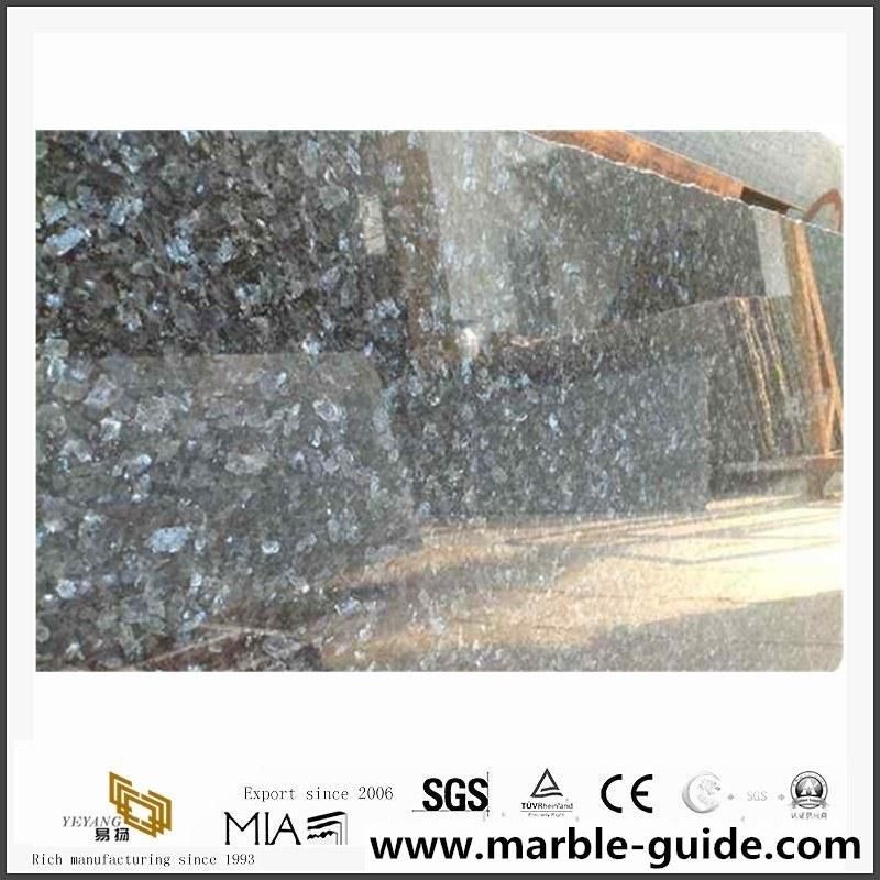 Natural Blue Pearl Granite for Flooring Tiles/Steps/Kitchen Countertops