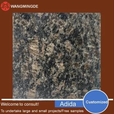 Black and Smooth Surface Granite with Color Is Gorgeous Use for Kitchen Countertops and Bathroom