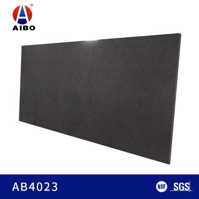 Dark Grey Polished Wall Panel Artificial Quartz
