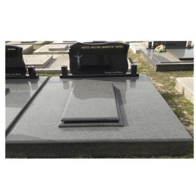 Factory Supplier Tombstone Granite Tile Cover European Style Headstone Monument