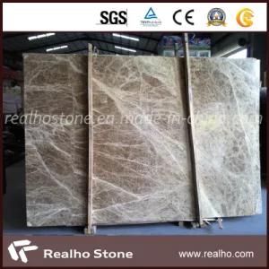 Light Emperador Beige Marble Slab for Thresholds and Columns