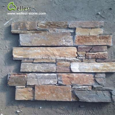 Slate Stacked Stone, Wall Stone, Stone Veneer, Loose Stone Cement Based Exterior Wall