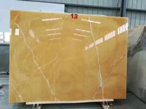 Honey Onyx Marble Slab for Kitchen/Bathroom/Wall/Floor