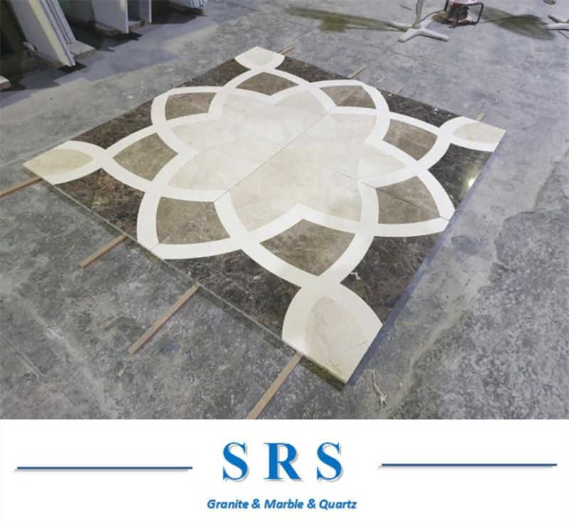 Natural Stone Scream Beige Light Emperador Brown Marble for Slabs/Tiles//Floor