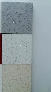 Crystal Grey, Galaxy Grey Quartz Stone Big Slabs, Countertops