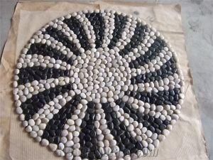 Natural Polished Black Pebble for Landscaping Decoration/Graden Stone