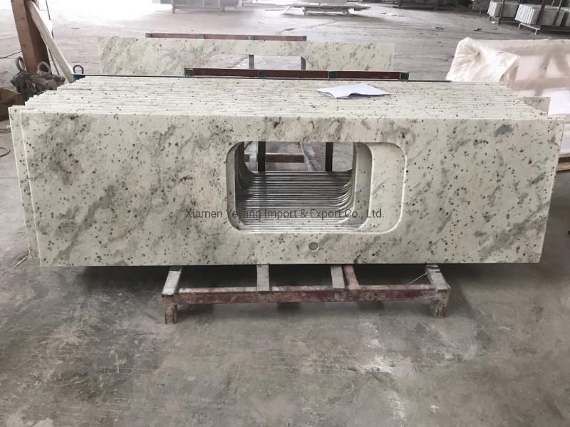 Natural Andromeda White Granite Countertops for Kitchen