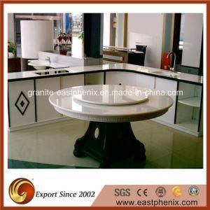 Sparkling White Kitchen Tops Polished Crystallized Glass Countertop