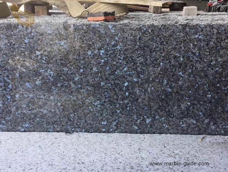 Natural Polished Blue Pearl Granite Slab Bathrooms Vanity Top/Floor/Worktops/Bench/Coffee Table/Window Sill