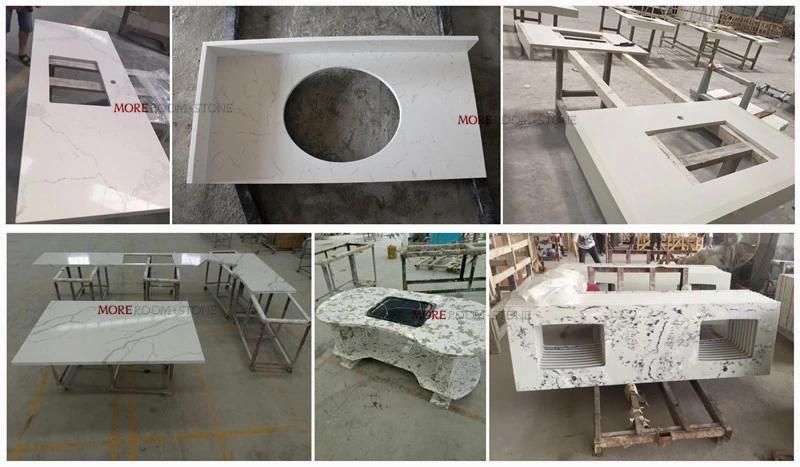 Engineered Stone Factory Translucent Solid Surface White Faux Marble for Wall Decor
