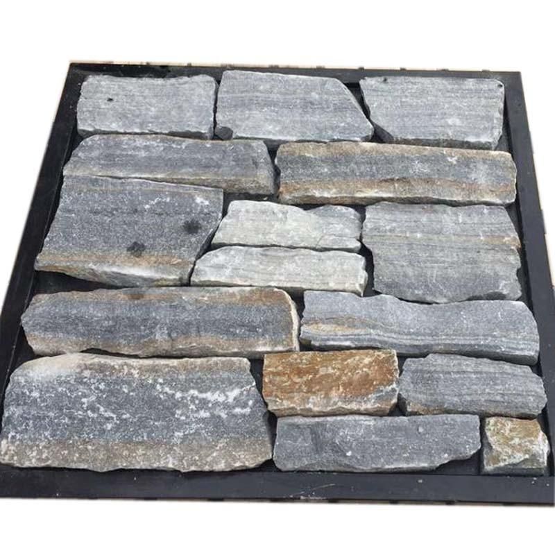 Blue Quartz Natural Landscaping Stone Wall Cladding