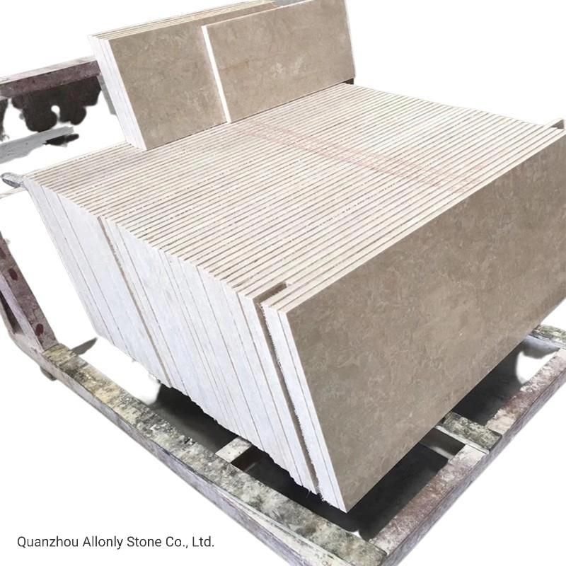 Natural Ultraman Beige Marble Floor 800X800mm Marble Tiles