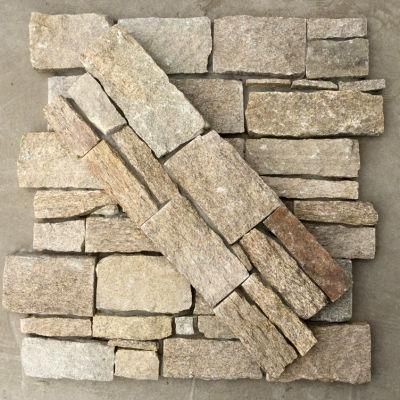 China Natural Sesame Yellow Cement Slate Stone