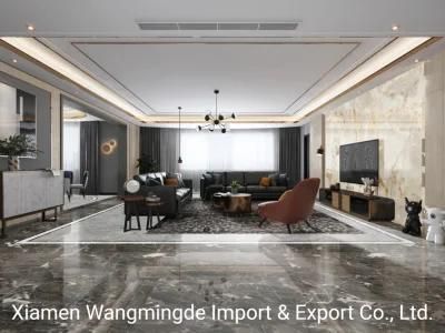 High Quality Grey Polished Marble for Living Room Floor Stair