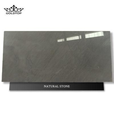 Chinese Ornament 600*600 Wall/Floor Tiles Polished/Honed Surface Royal Deep Blue Grey Marble for Home