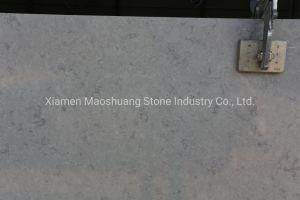 Polished Artificial Grey Quartz for Kitchen Tops/ Bathroom Tops