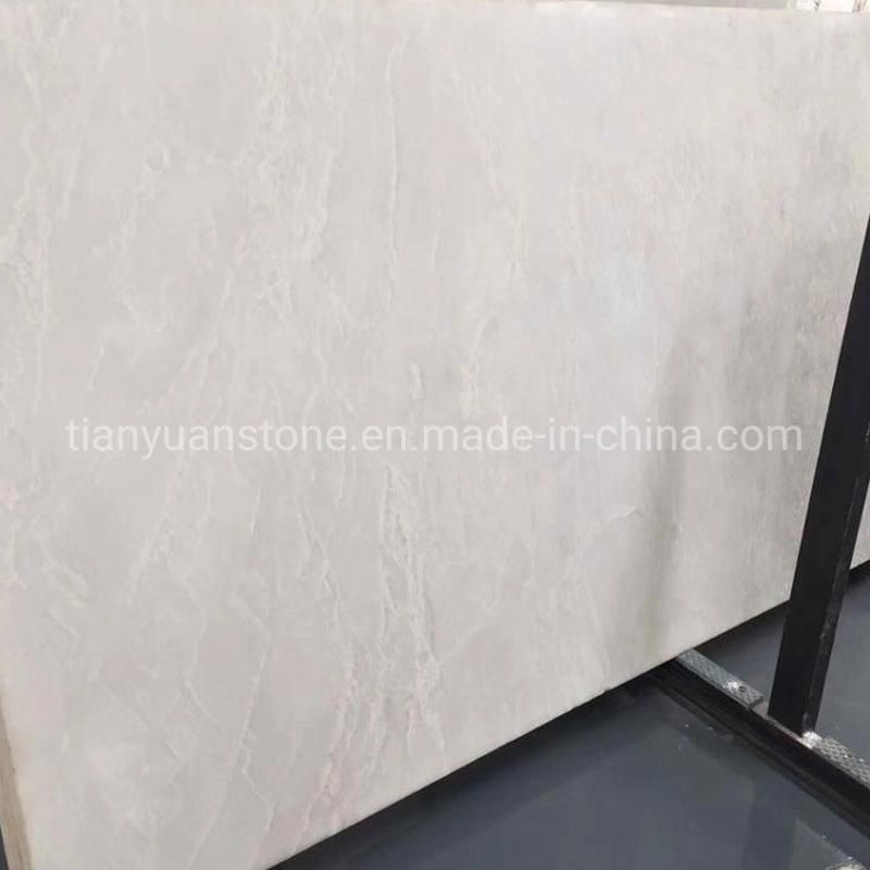 Namibia White Bianco Rhino Marble for Interior Decoration