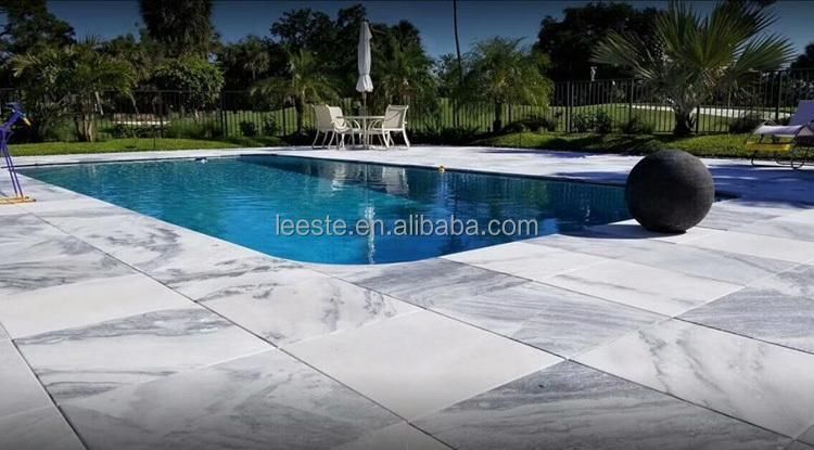 Cheap Cloudy Grey Marble White Wave Marble with Grey Vein