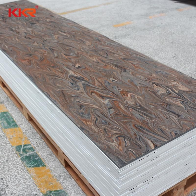 Man Made Corian Slab Acrylic Solid Surface Slab Vanity Top Building Materials Construction Materials