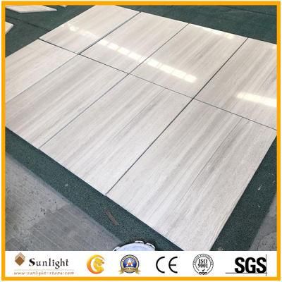 White Wooden/Wood Grain Marble/ Light White Serpeggiante Marble