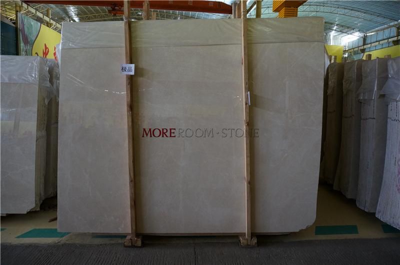 First Choice Grade a Cream Beige Shaiana Marble Stone for Interior Floor and Wall Design