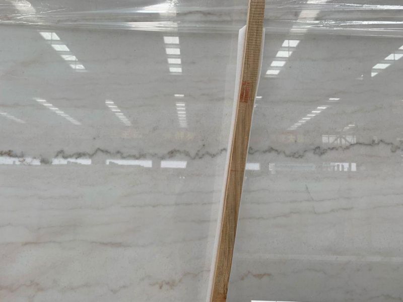 China White Marble Slabs for Wall and Flooring