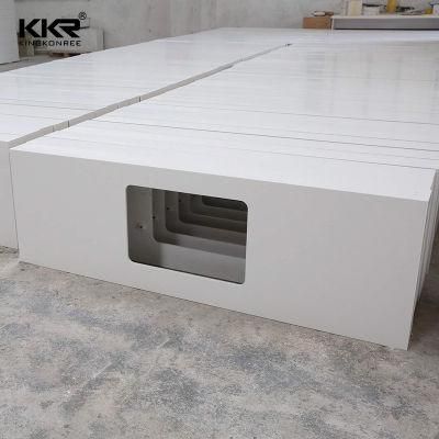 Modern Design Acrylic Stone Solid Surface Vanity Countertop for Bathroom